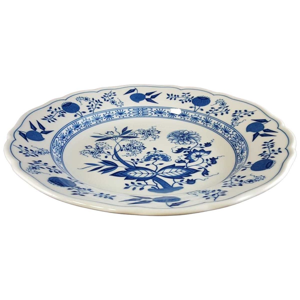 [4581181] Suppenteller 25,3 cm Hutschenreuther Maria Theresia Zwiebelmuster II. Wahl gebraucht - gut Bild 2