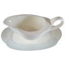[45811811] Sauciere mit Teller Villeroy & Boch Delta Grün gebraucht - neuwertig Bild 2