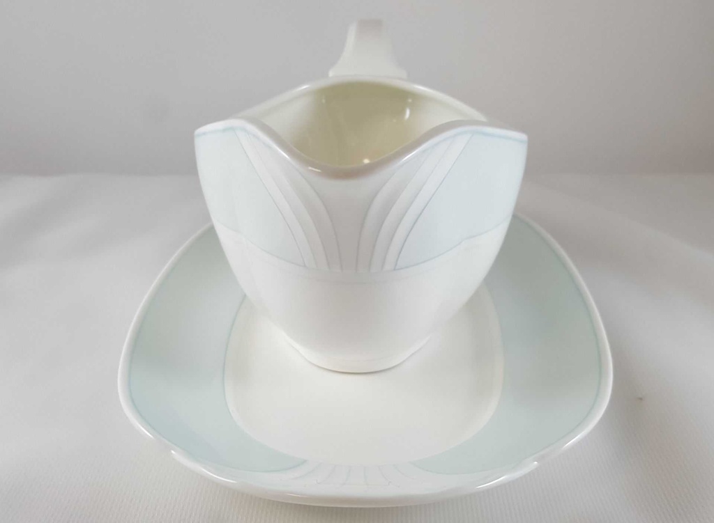 [45811811] Sauciere mit Teller Villeroy & Boch Delta Grün gebraucht - neuwertig Bild 3