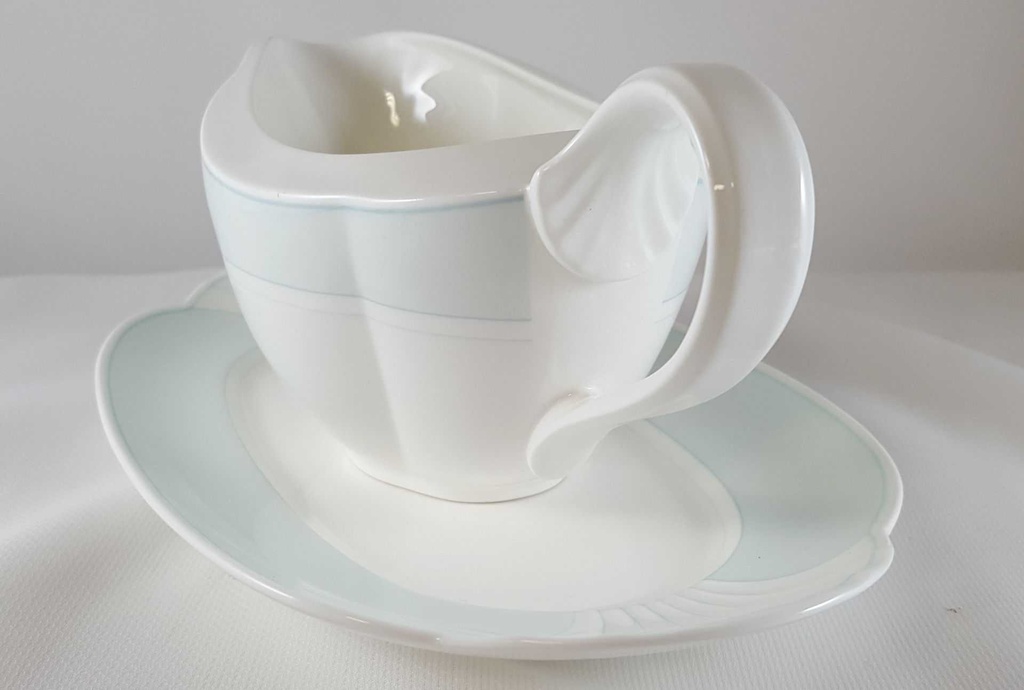 [45811811] Sauciere mit Teller Villeroy & Boch Delta Grün gebraucht - neuwertig Bild 4