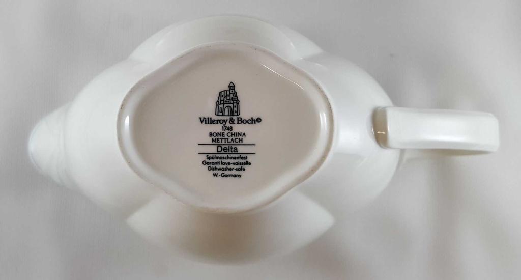 [45811811] Sauciere mit Teller Villeroy & Boch Delta Grün gebraucht - neuwertig Bild 6
