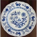 [4581182] Suppenteller 25,3 cm Hutschenreuther Maria Theresia Zwiebelmuster I. Wahl gebraucht - gut Bild 4