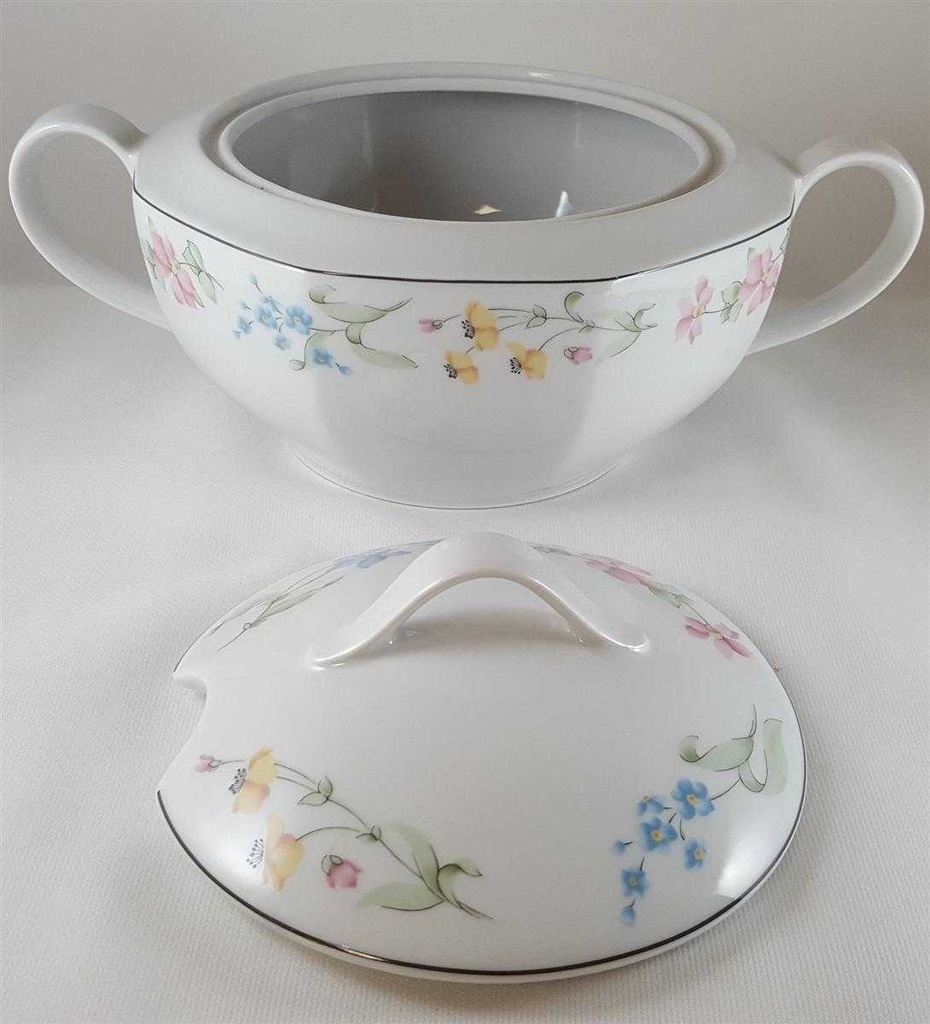 [45811822] Suppenterrine 1,3 L Winterling Röslau 470 W R 3019 Flora neu Bild 3