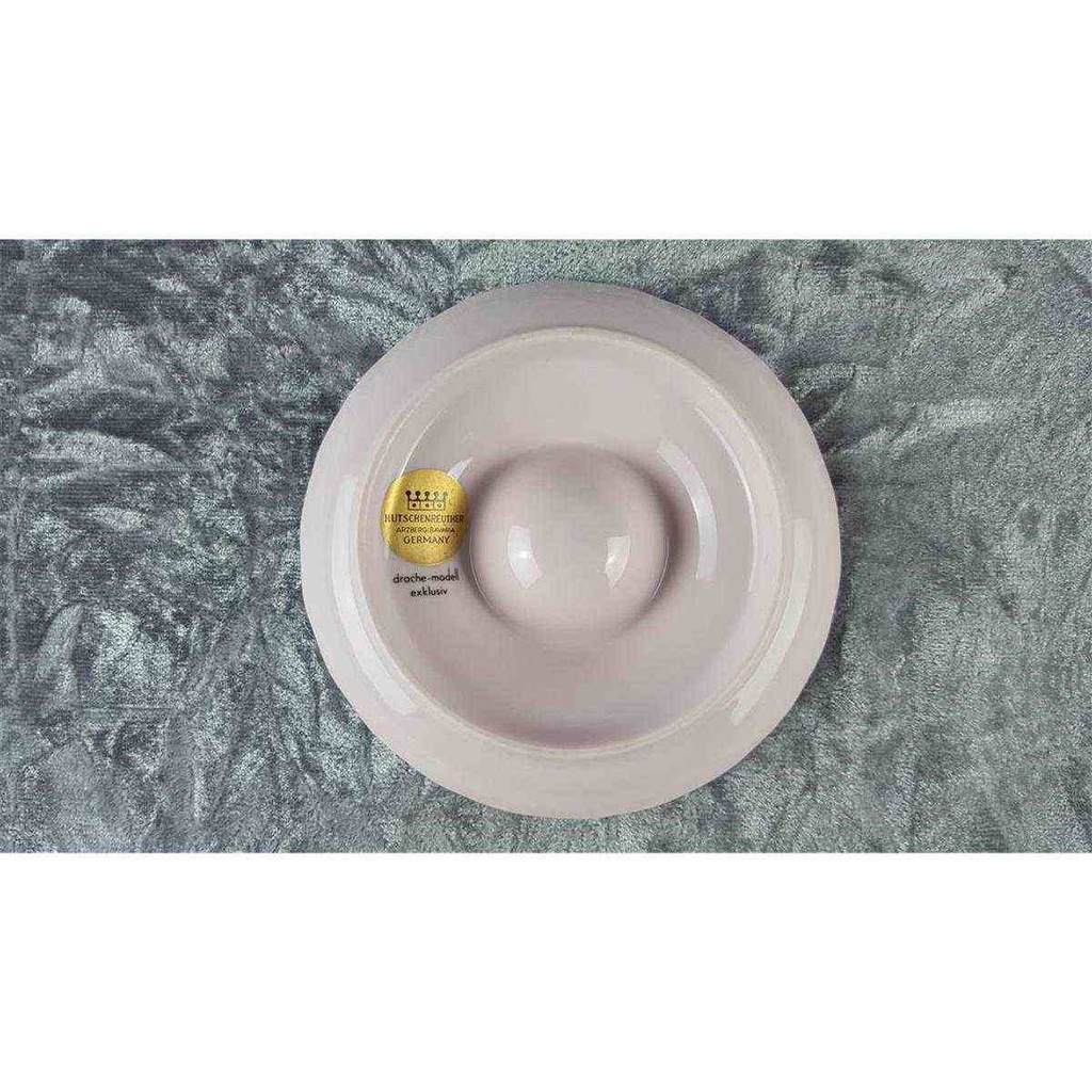 [458118267] Eierbecher mit Schalenablage Hutschenreuther Drache Exklusiv Rosé Sanssouci Rosa gebraucht - sehr gut Bild 4