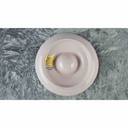 [458118267] Eierbecher mit Schalenablage Hutschenreuther Drache Exklusiv Rosé Sanssouci Rosa gebraucht - sehr gut Bild 4