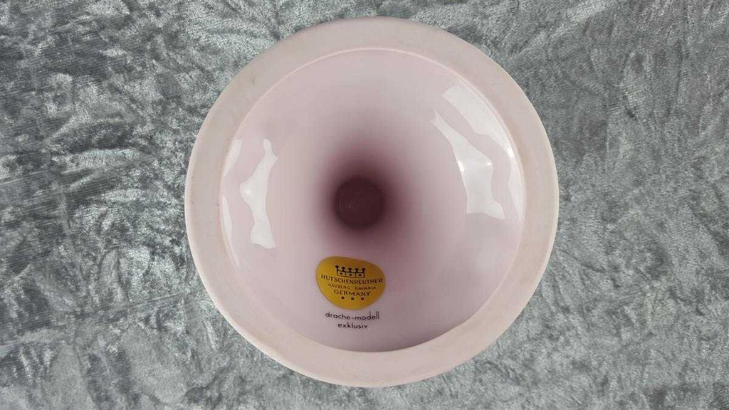 [458118269] Kerzenhalter Hutschenreuther Drache Exklusiv Rosé Sanssouci Rosa gebraucht - sehr gut Bild 4
