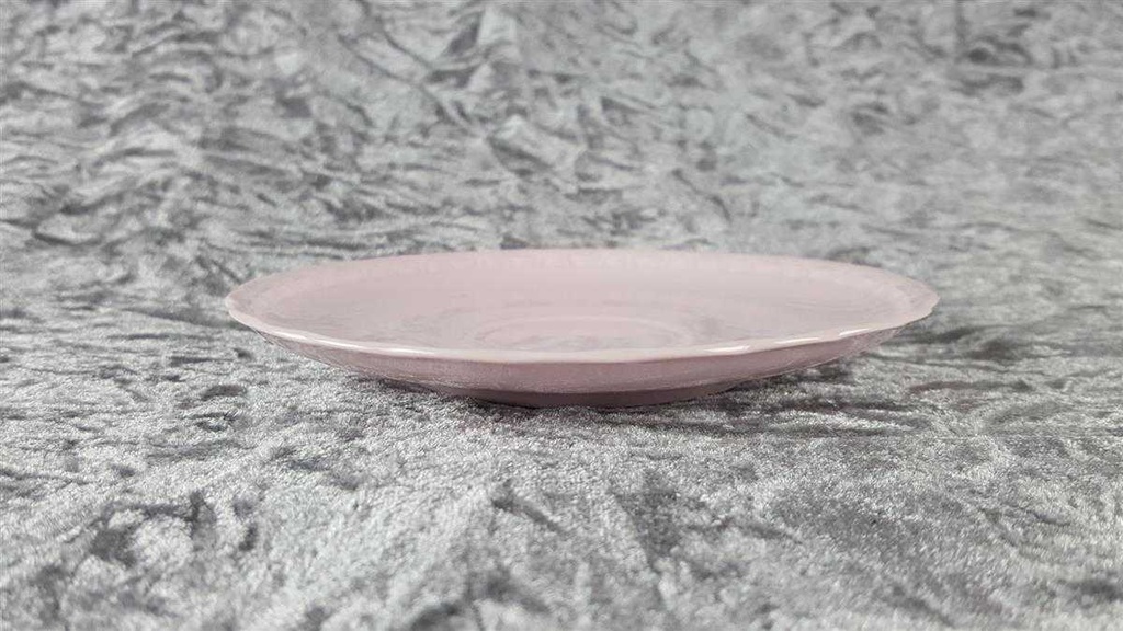 [458118274] Untertasse für Kaffee 14,2 cm Hutschenreuther Drache Exklusiv Rosé Sanssouci Rosa gebraucht - sehr gut Bild 3