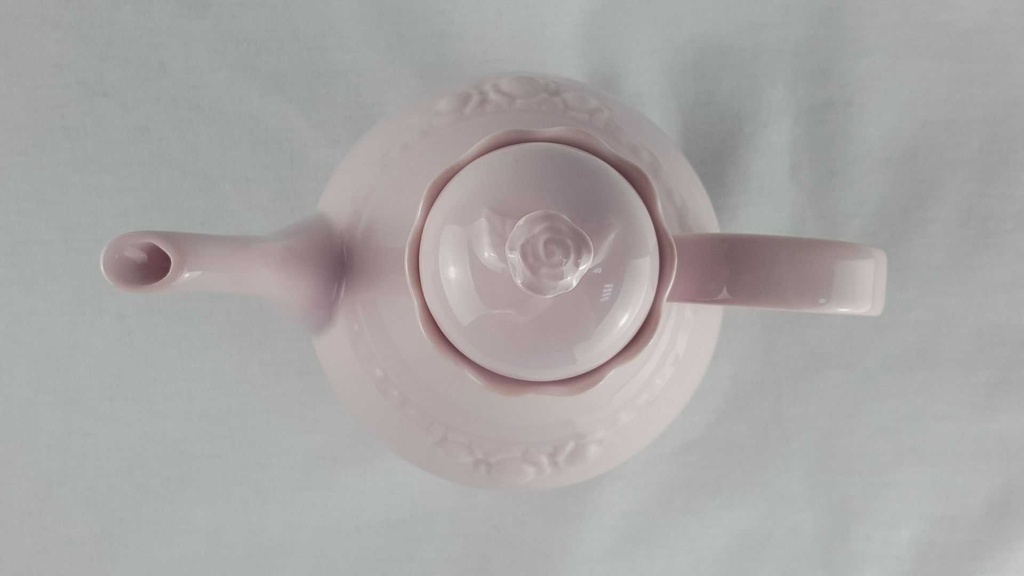 [458118319] Kaffeekanne 1 L Hutschenreuther Drache Exklusiv Rosé Sanssouci Rosa gebraucht - sehr gut Bild 5