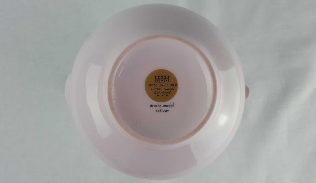 [458118319] Kaffeekanne 1 L Hutschenreuther Drache Exklusiv Rosé Sanssouci Rosa gebraucht - sehr gut Bild 8