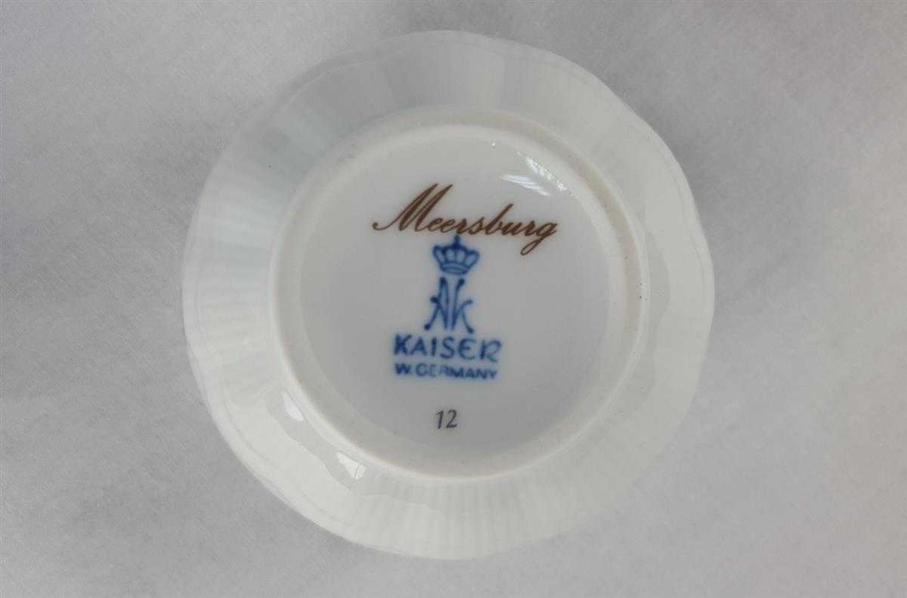 [458118320] Zuckerdose AK Kaiser Porzellan Romantica Meersburg gebraucht - sehr gut Bild 5