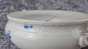 [458118322] Schüssel Ragoutterrine Servierschüssel 1,7 L Nymphenburg Korbrelief Blaue Blume Blau gebraucht - akzeptabel Bild 11