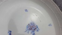 [458118324] Schale 26 cm Nymphenburg Korbrelief Blaue Blume Blau gebraucht - gut Bild 2