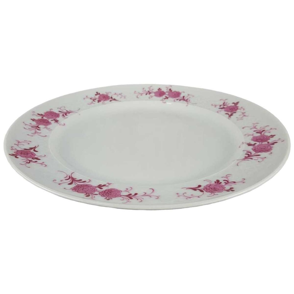 [458118336] Speiseteller Essteller 24,2 cm Seltmann Weiden Annabell rote Blüte 26043 Rosa Bild 2