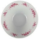 [458118337] Schüssel Servierschüssel groß 22,5 cm Seltmann Weiden Annabell rote Blüte 26043 Rosa gebraucht - gut Bild 2