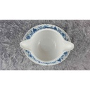 [458118353] Sauciere mit Teller 1tlg Königl. pr. Tettau Royal Drache Modell Exklusiv Echt Kobalt Zwiebelmuster Kobaltblau Blau gebraucht - gut Bild 6
