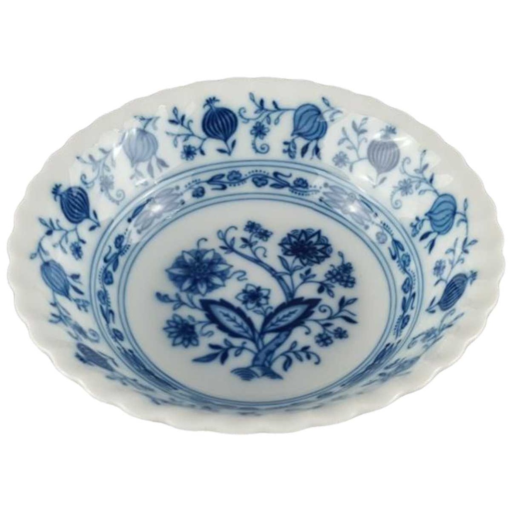 [458118356] Dessertschale 13,2 cm Königl. pr. Tettau Drache Modell Exklusiv Echt Kobalt Zwiebelmuster Kobaltblau Blau gebraucht - sehr gut Bild 2