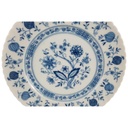 [458118359] Speiseteller Essteller 25 cm Königl. pr. Tettau Royal Drache Modell Exklusiv Echt Kobalt Zwiebelmuster Kobaltblau Blau gebraucht - gut Bild 2