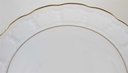 [45811836] Kuchenteller Dessertteller Frühstücksteller Goldrand 19,7 cm Formano Rialto weiß mit gebraucht - neuwertig Bild 2
