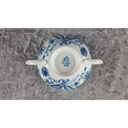 [458118360] Suppentasse Suppenbecher Königl. pr. Tettau Royal Drache Modell Exklusiv Echt Kobalt Zwiebelmuster Kobaltblau Blau gebraucht - sehr gut Bild 4