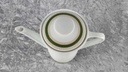 [458118397] Kaffeekanne 1,25 L Thomas Porzellan Rheinland grün gold Rautendekor gebraucht - sehr gut Bild 6