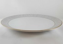 [45811840] Speiseteller Essteller 25 cm Königl. pr. Tettau Ria 1347 grauer Rand gebraucht - neuwertig Bild 3