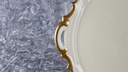 [458118407] Tortenplatte Goldrand Hutschenreuther Paul Müller Werdenfels beige Elfenbein gebraucht - akzeptabel Bild 4