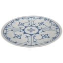 [458118408] Kuchenteller Dessertteller Frühstücksteller 19,7 cm Bareuther Indisch Blau Strohblume Bavaria gebraucht - gut Bild 2