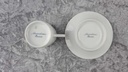 [458118429] Mokkatasse mit Untertasse Tasse Espressotasse Schwarzenhammer Weiß Bavaria gebraucht - sehr gut Bild 6