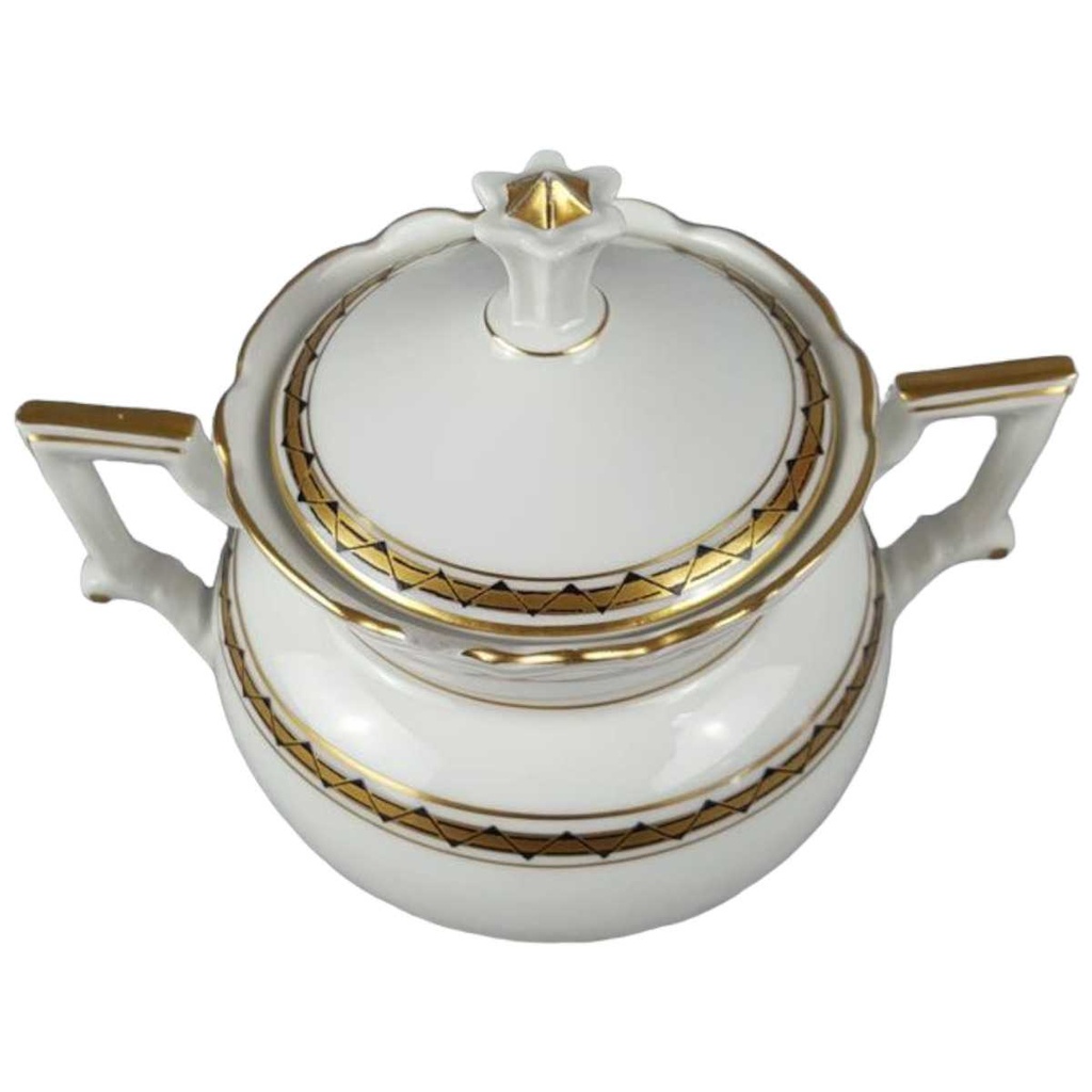 [458118449] Zuckerdose Golddekor Rosenthal Kronach OCA Bavaria gebraucht - akzeptabel Bild 2