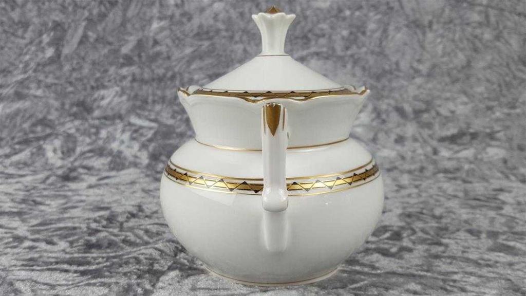 [458118449] Zuckerdose Golddekor Rosenthal Kronach OCA Bavaria gebraucht - akzeptabel Bild 6
