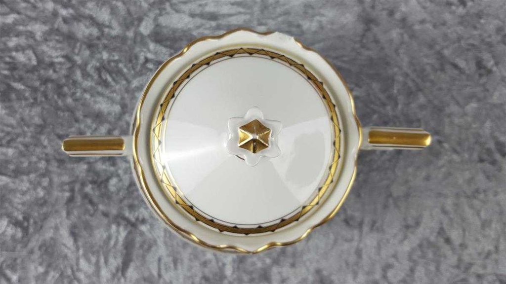 [458118449] Zuckerdose Golddekor Rosenthal Kronach OCA Bavaria gebraucht - akzeptabel Bild 7