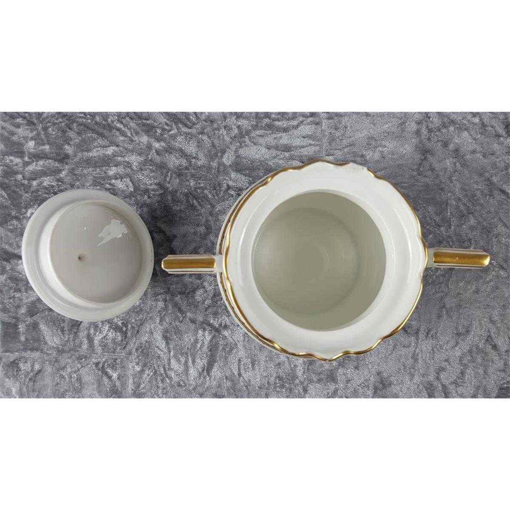 [458118449] Zuckerdose Golddekor Rosenthal Kronach OCA Bavaria gebraucht - akzeptabel Bild 8