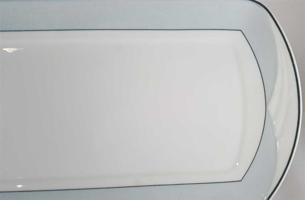 [2118795] Dessertteller Königskuchenplatte Tortenplatte Kuchenplatte Tortenständer 33,6x15,5 cm Villeroy & Boch Gallo Meteor gebraucht - neuwertig Bild 3
