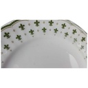 [2118796] 2er Set Kuchenteller Dessertteller 19,5 cm Winterling Röslau grüne stilisierte Lilie gebraucht - akzeptabel Bild 2