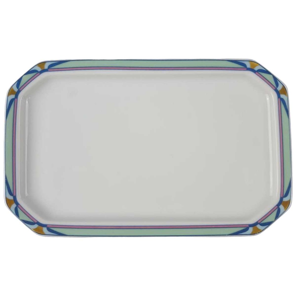 [458118462] Tablett für Milch und Zucker 20,3x12,8 cm Seltmann Weiden Octa Wings gebraucht - gut Bild 2
