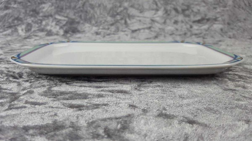 [458118462] Tablett für Milch und Zucker 20,3x12,8 cm Seltmann Weiden Octa Wings gebraucht - gut Bild 3