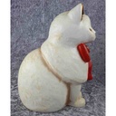 [458118470] Figur Thun Bozener Bozner Katze mit roter Schleife gebraucht - gut Bild 4