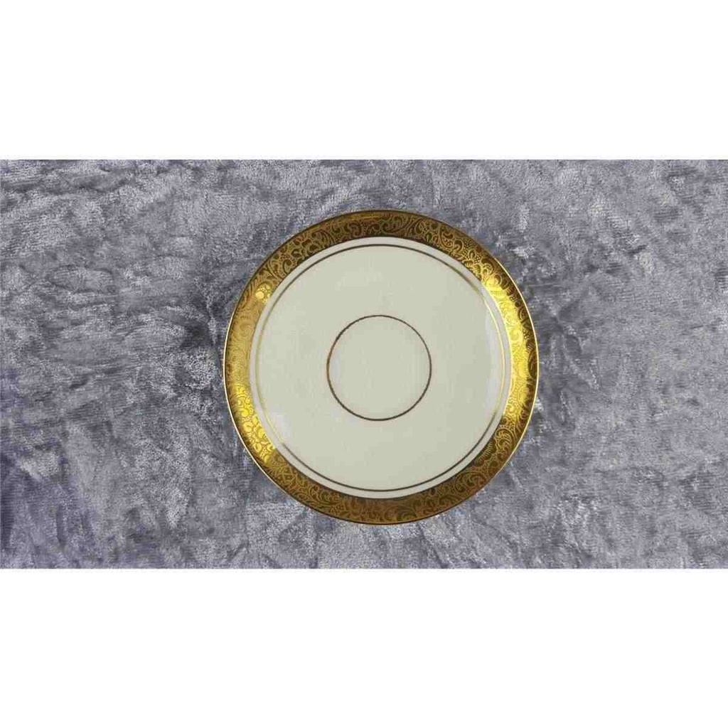 [458118473] Mokkatasse mit Untertasse Tasse Espressotasse Golddekor Kaiser Porzellan Alka Kunst Bavaria gebraucht - akzeptabel Bild 5