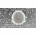 [458118481] Kaffeetasse mit Untertasse Tasse Flirt bunte Randbordüre gebraucht - gut Bild 3