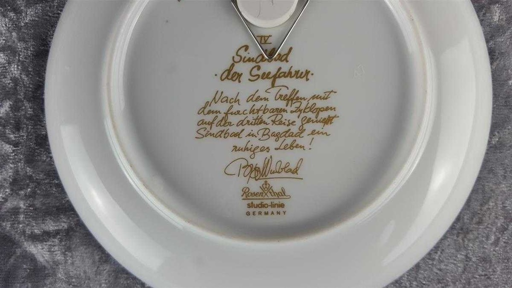 [458118488] Wandteller Rosenthal gebraucht - sehr gut Bild 4