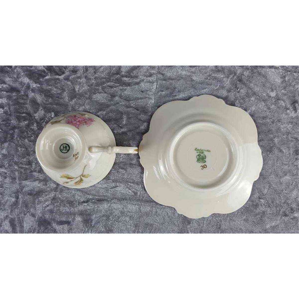 [458118490] Tasse Espressotasse Goldrand Hutschenreuther Elfenbein Beige Selb gebraucht - akzeptabel Bild 5