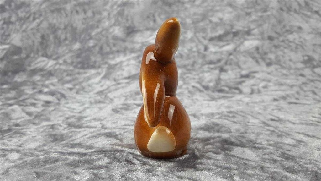 [458118526] Figur Goebel Tier hellbraun Hase Osterhase gebraucht - sehr gut Bild 4