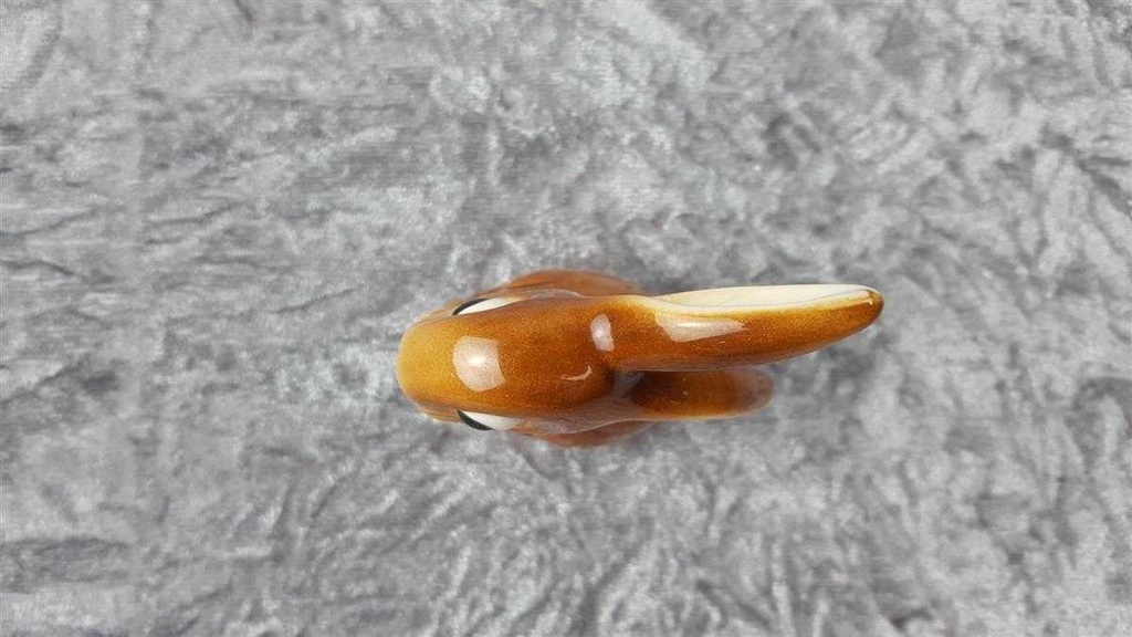[458118526] Figur Goebel Tier hellbraun Hase Osterhase gebraucht - sehr gut Bild 5
