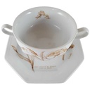 [2118802] Untertasse für Suppe Villeroy & Boch Gallo Leonardo Coriander Feldblüten gebraucht - neuwertig Bild 2