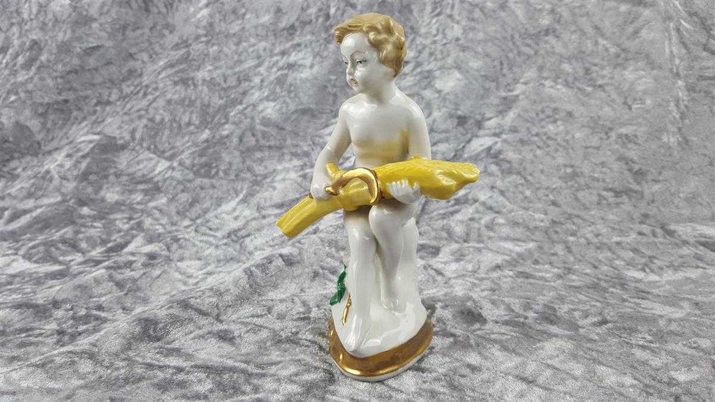 [458118536] Figur Wagner & Apel Einzelteile 1841 Jahreszeiten Sommer Frau Dame Lady gebraucht - sehr gut Bild 5