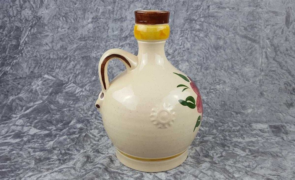 [458118539] Vase Blumenvase Krug 1,9 L 22,2 cm Goebel Tegernsee Blumen gebraucht - gut Bild 4