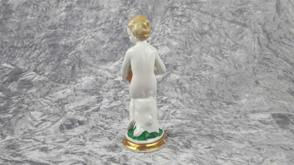 [458118541] Figur Wagner & Apel Einzelteile 1840 Jahreszeiten Frau Dame mit Blumen gebraucht - sehr gut Bild 4