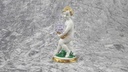 [458118541] Figur Wagner & Apel Einzelteile 1840 Jahreszeiten Frau Dame mit Blumen gebraucht - sehr gut Bild 5