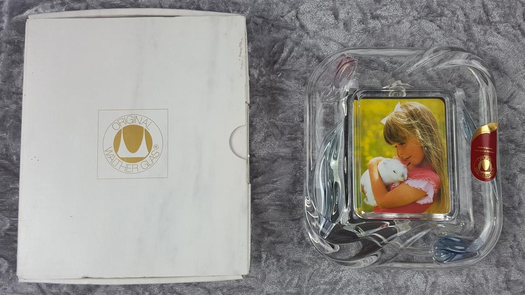 [458118550] Bilderrahmen 14,9 cm Walther Glas neu Bild 2