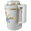 [45811857] Mokkakanne 0,5 L Höchst Blumendekor Blumen gebraucht - neuwertig Bild 2